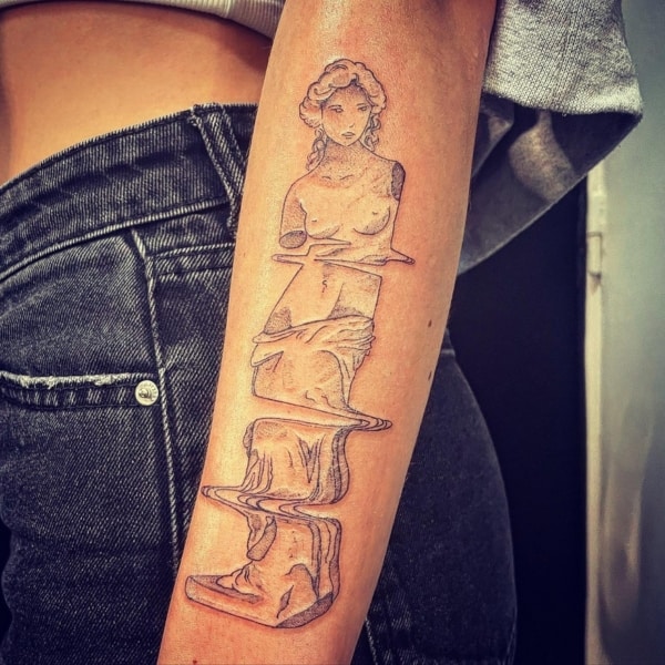 30 tatuagem mitologia grega Afrodite @l ink art tattoo