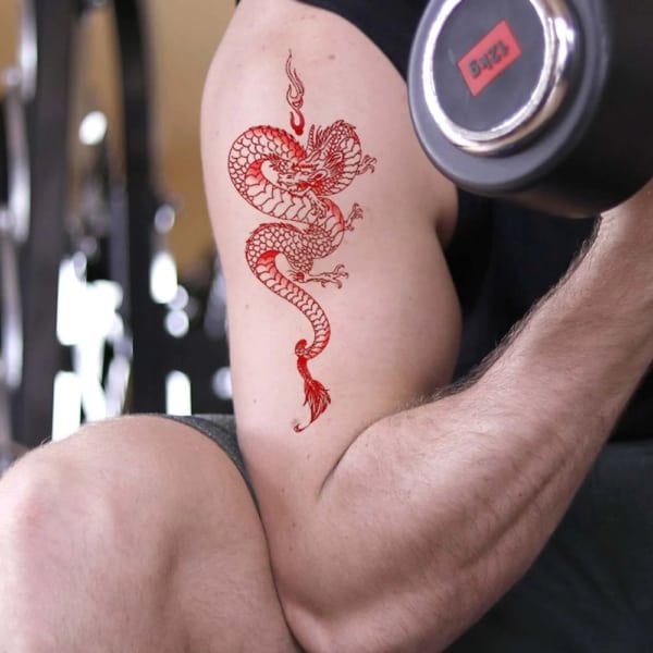 34 tattoo vermelha masculina neartattoos