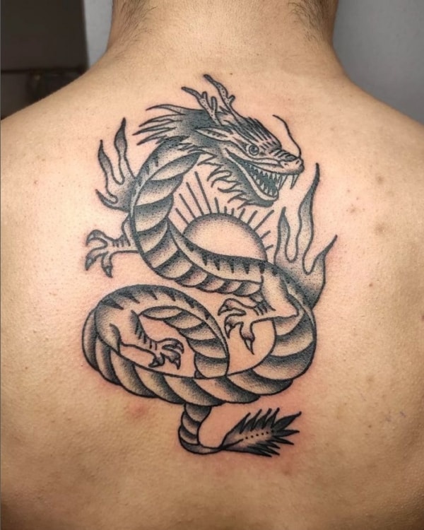 38 tattoo dragão oriental costas @setattoo ink