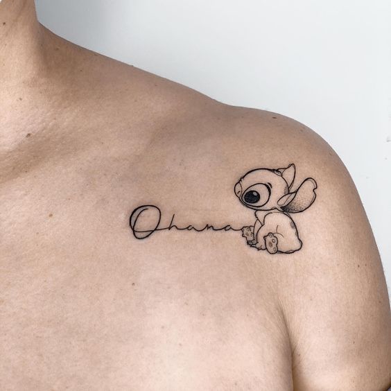 tatuagem do Stitch