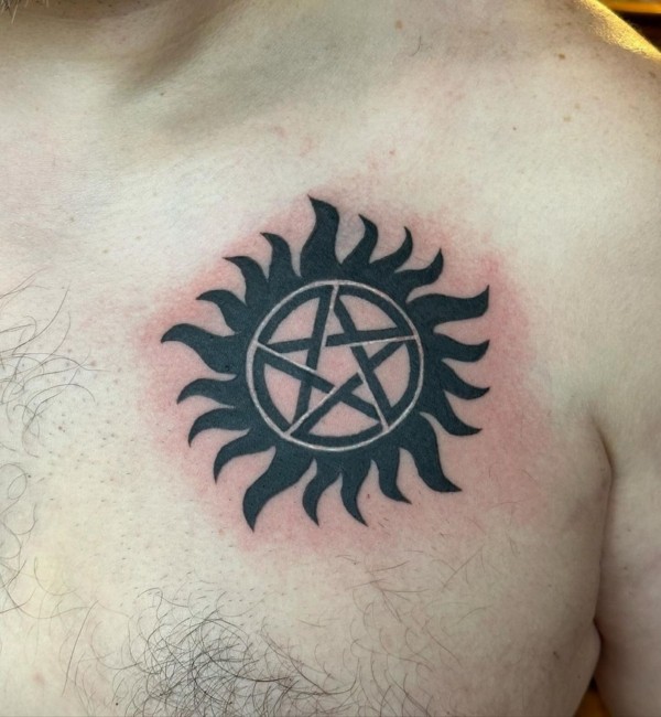 15 tatuagem Supernatural Sam Winchester @sillygoosetats