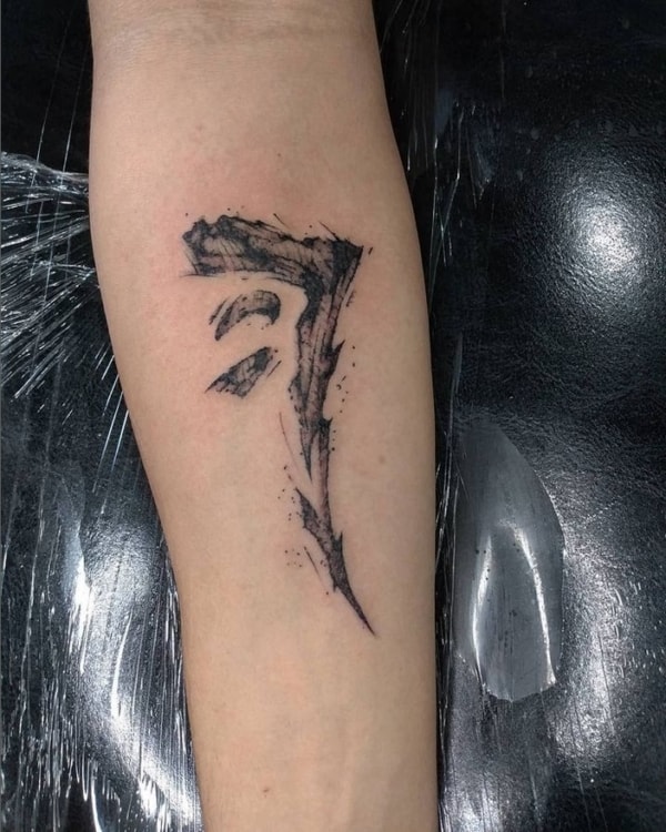 18 tatuagem série Supernatural marca de Caim @imbertotattoo