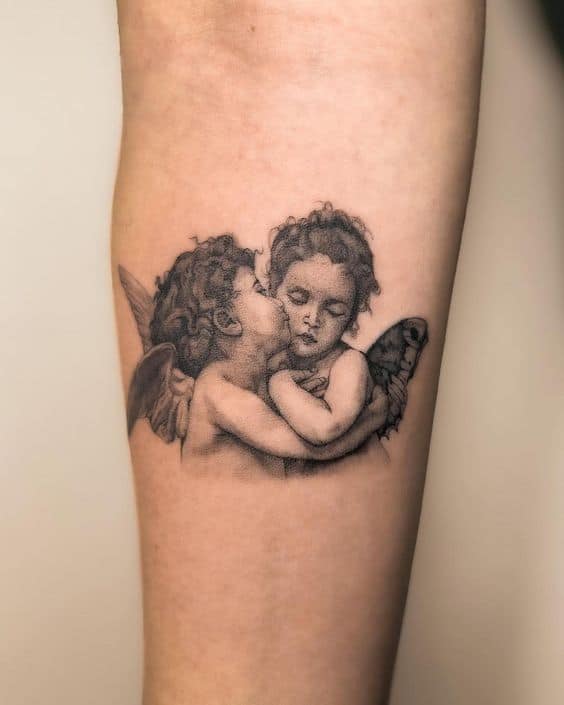 28 tattoo anjinhos bebê Pinterest