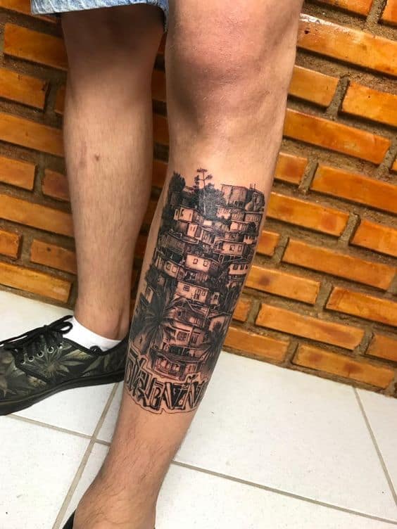 4 tattoo de favela Pinterest