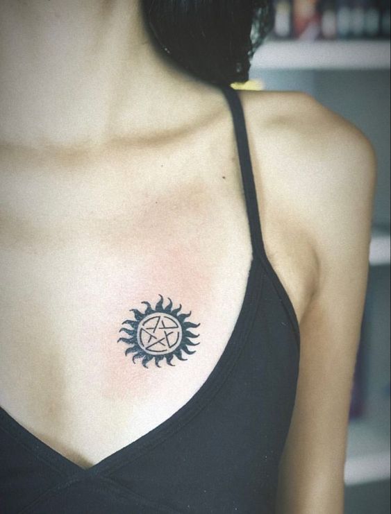 45 tattoo feminina Supernatural Pinterest