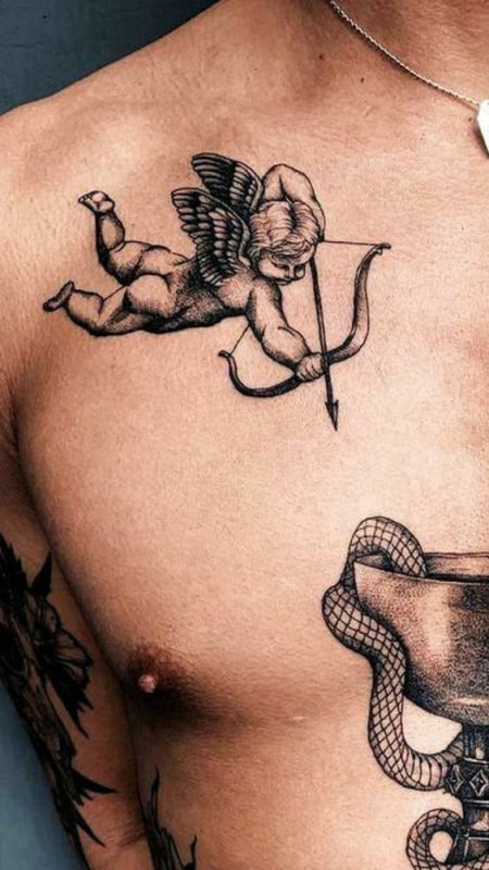 46 tattoo masculina anjinho bebê Pinterest