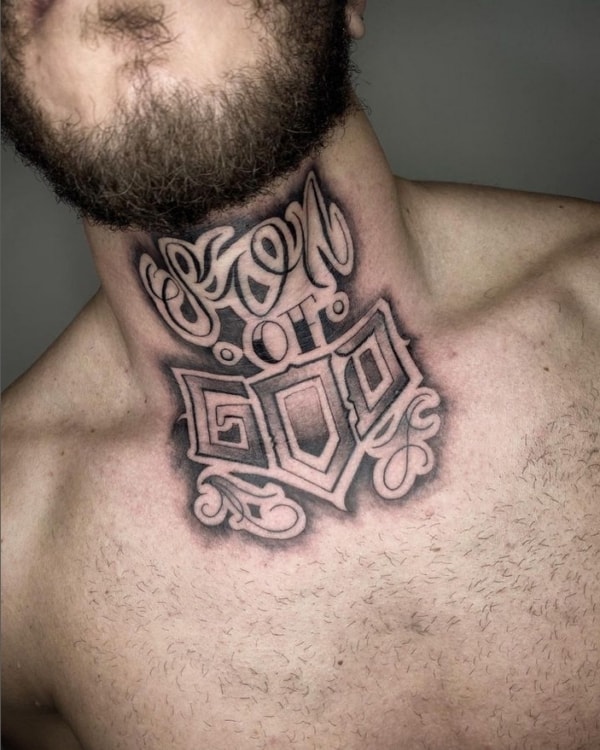 14 tatuagem lettering pescoço @thefftattoo