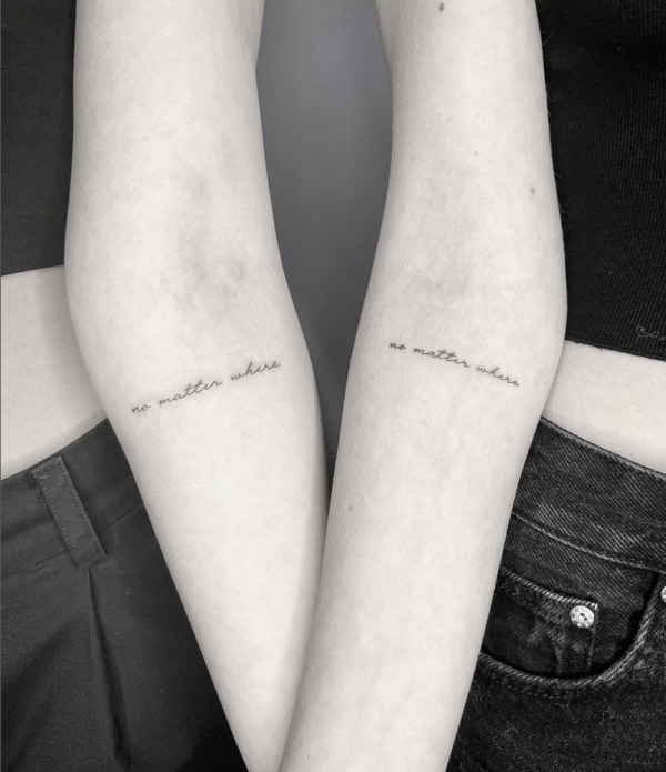 20 tattoo em inglês casal @moonchild tattoo