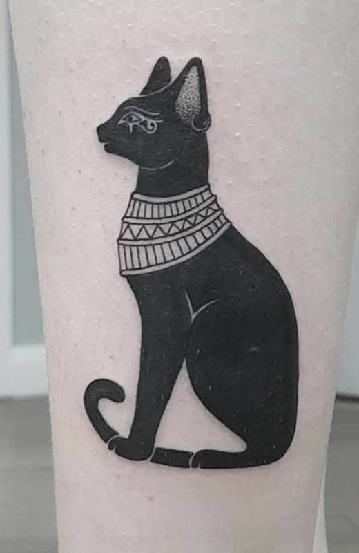 21 tatuagem gato egípcio Pinterest
