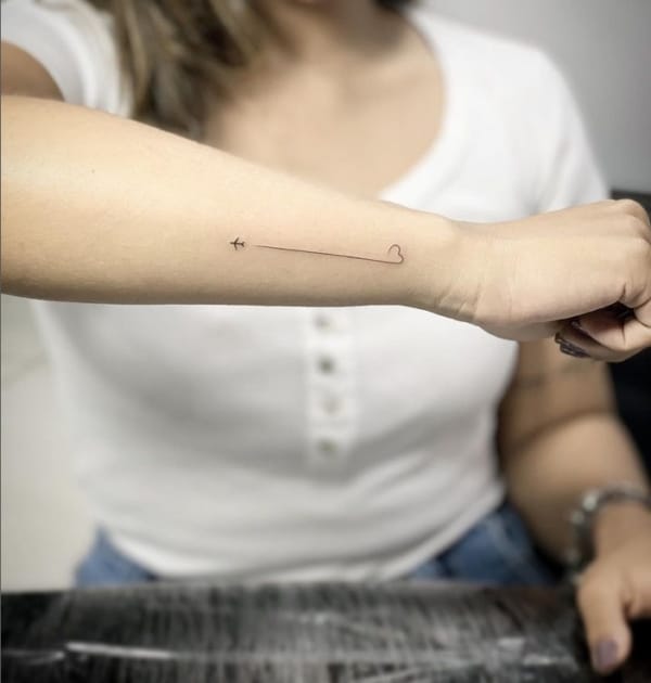 22 tatuagem minimalista viagem @wiljones tattoo