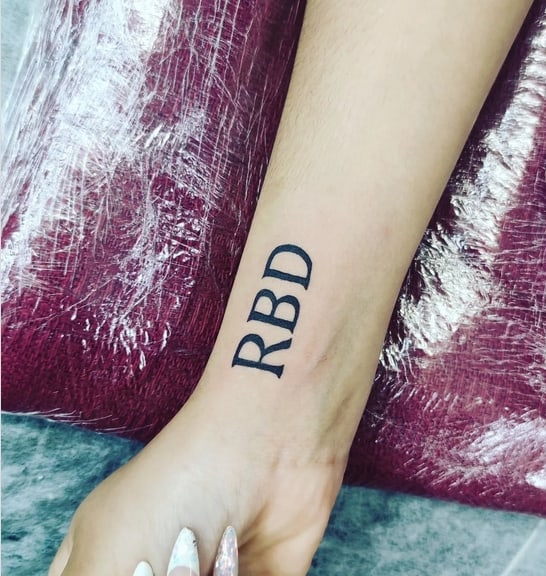 3 tatuagem RBD no braço @pablomillertattoo