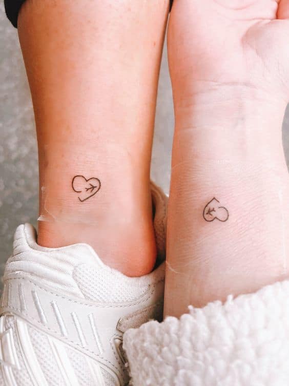 30 tatuagem delicada amigas viagem Pinterest