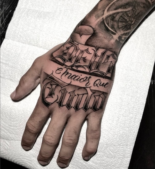31 tattoo lettering na mão @fhtattoostudio