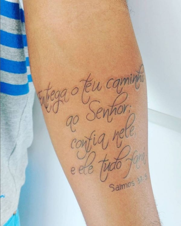 17 tatuagem de salmo da bíblia @kamilla oliveira tattoo