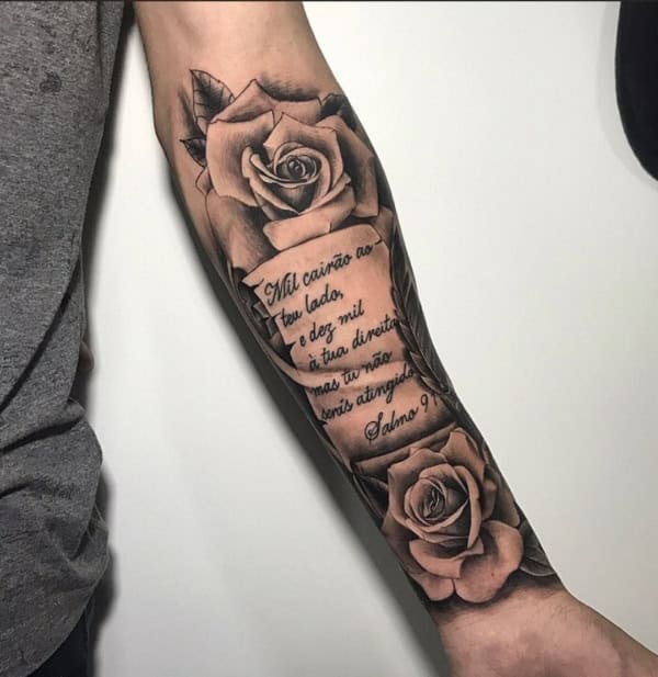 21 tatuagem salmo 91 no braço @eduuh tattoo
